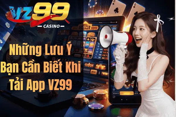 Tải App VZ99 – Hướng Dẫn Cài Đặt Nhanh Chóng Cho Android & iOS Những Lưu Ý Bạn Cần Biết Khi Tải App VZ99