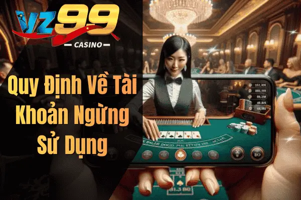 Điều Khoản VZ99 – Quy Định Quan Trọng Người Chơi Cần Biết Quy Định Về Tài Khoản Ngừng Sử Dụng